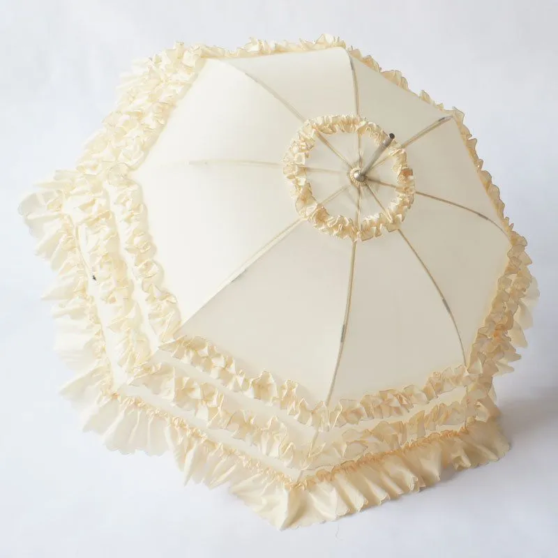 Victorian Inspired Classic Lolita Parasol Retro Wedding Bridal Umbrella